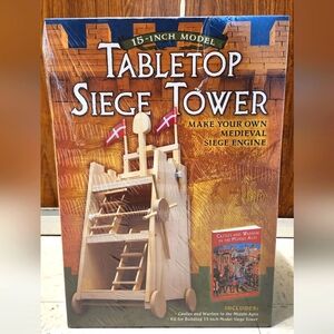 Tabletop Siege Tower 15 inch Model Kit